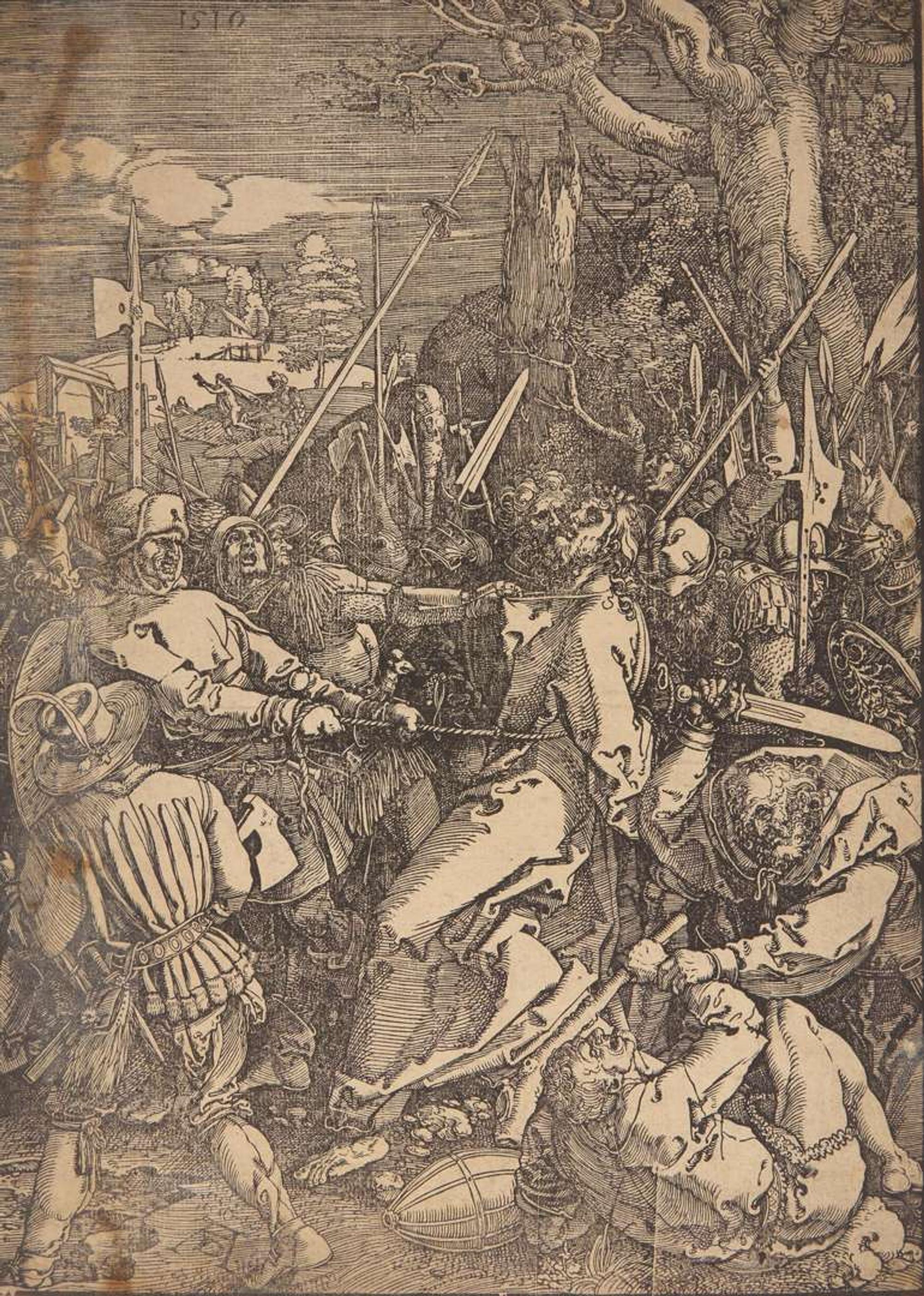 Albrecht Dürer (German, 1471-1528) - The Betrayal of Christ (From "The Large Passion")