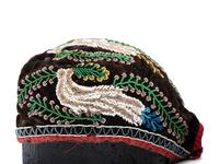 Northeastern Beaded Glengarry Caps, with Birds