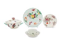 Five Chelsea Porcelain Articles