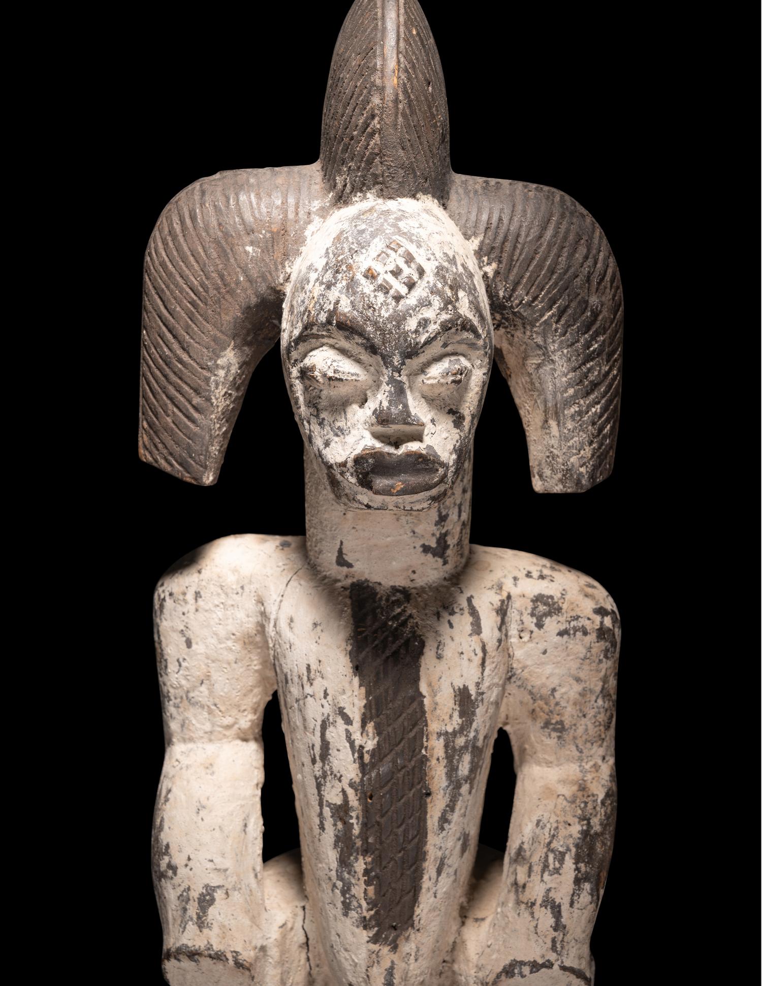 Two Punu Wood Figures