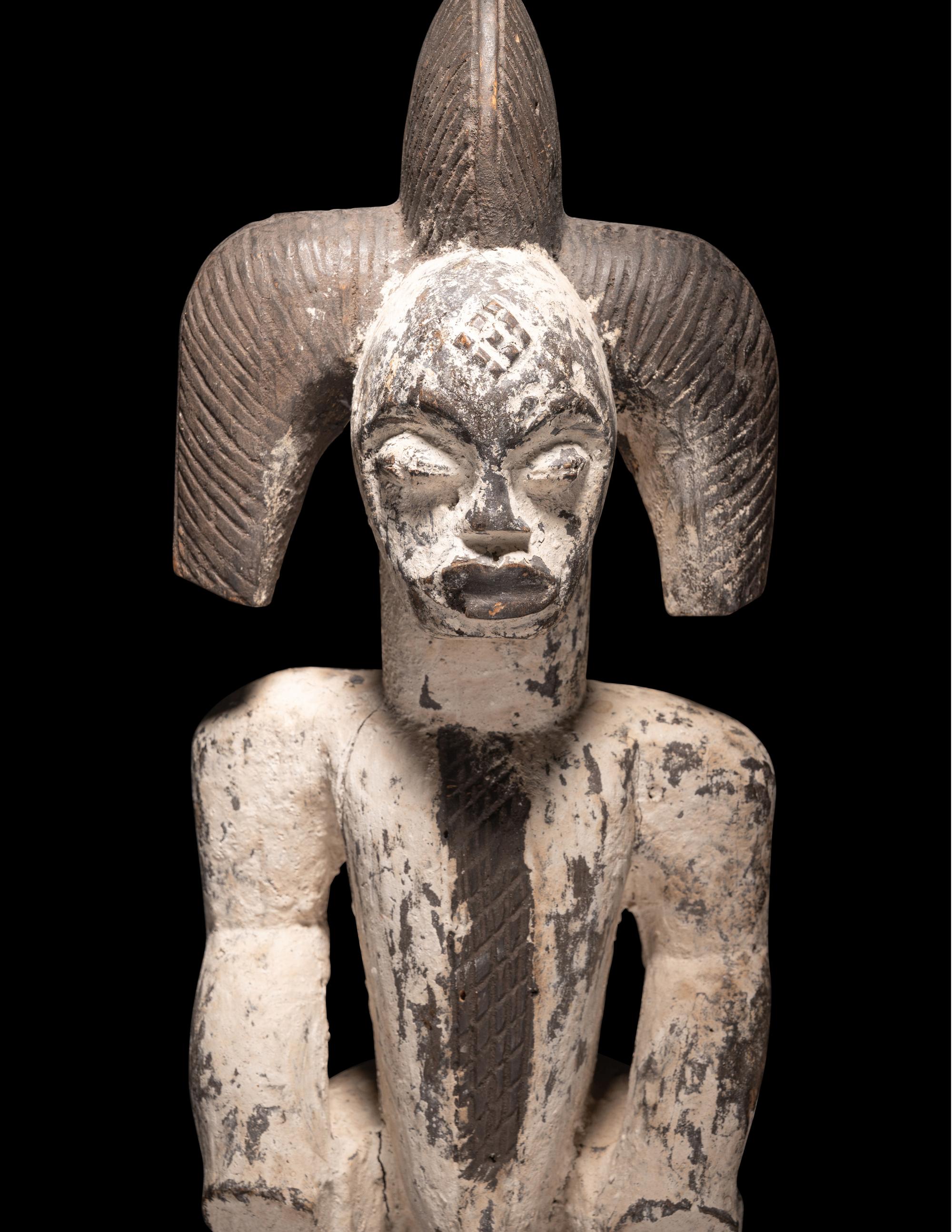 Two Punu Wood Figures