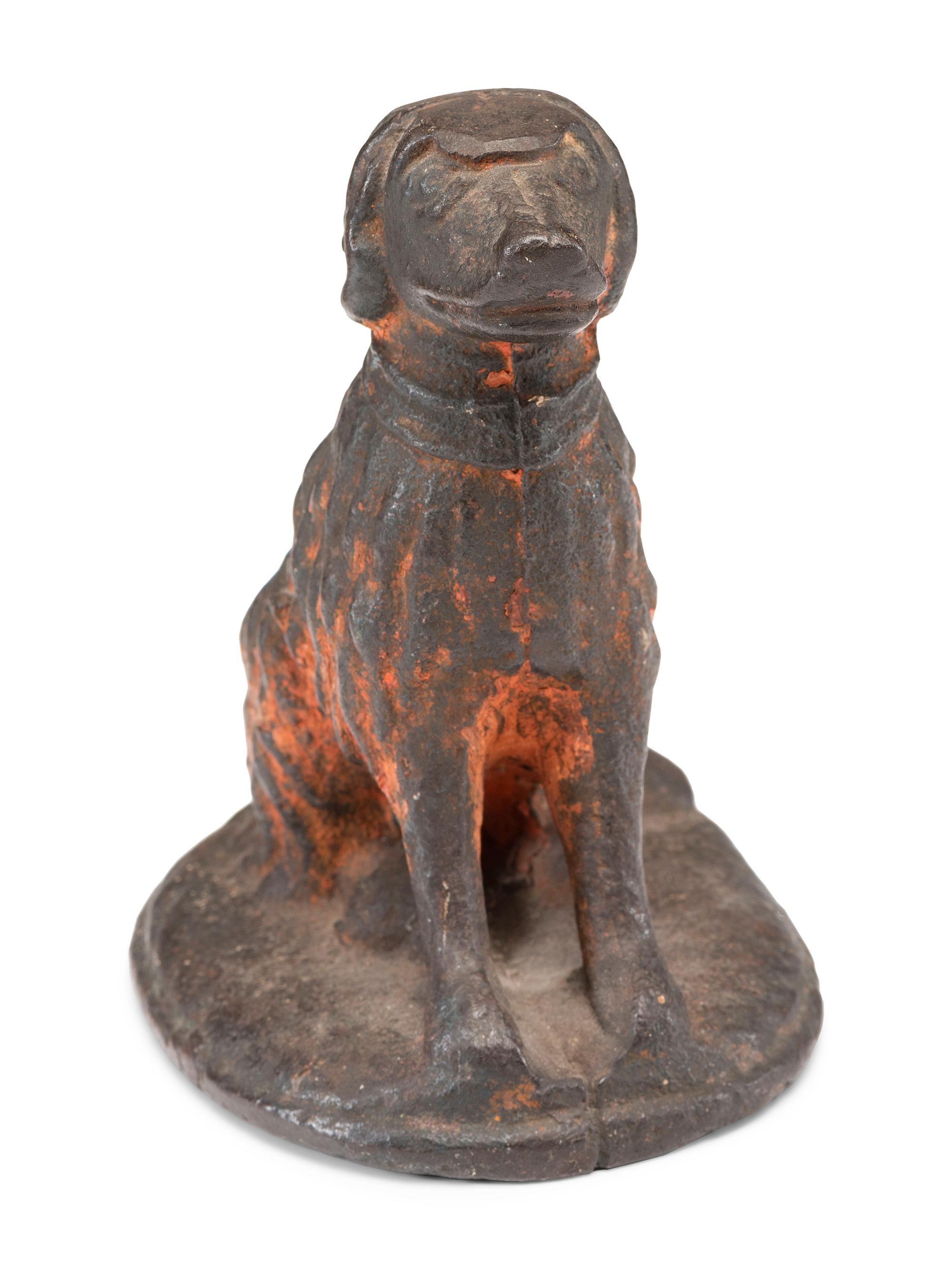 A Group of Ceramic Dogs