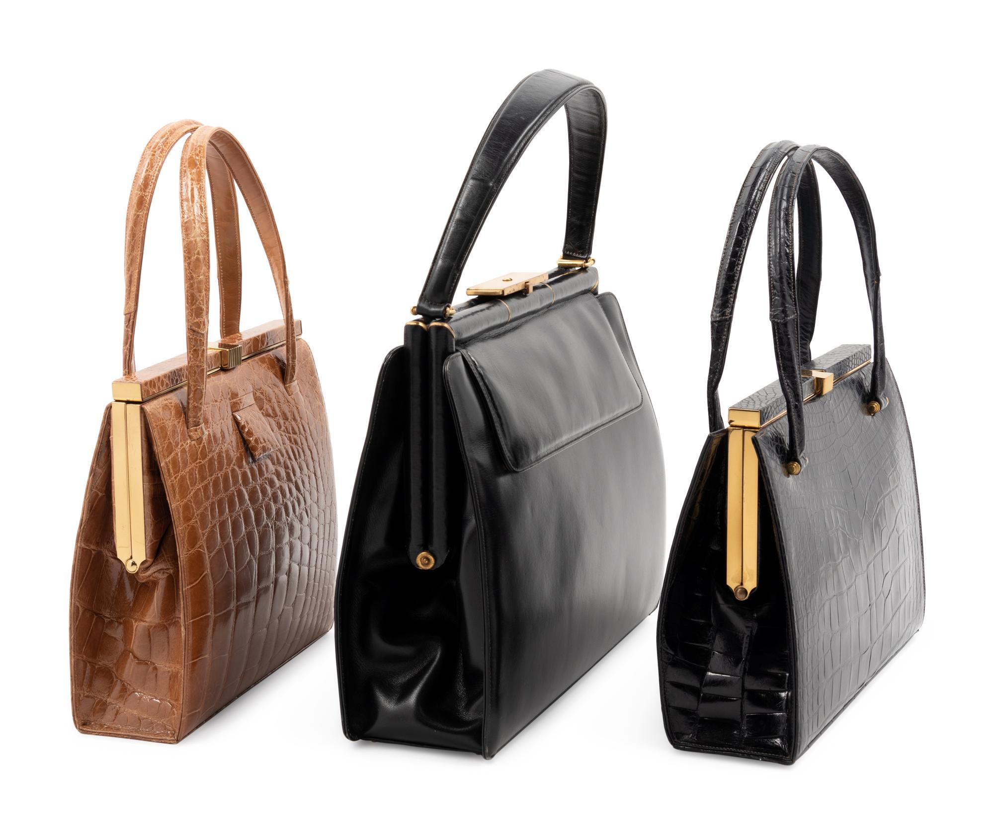 Three Lucile de Paris Handbags, 1950-70s