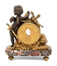 A Louis XVI Style Table Clock