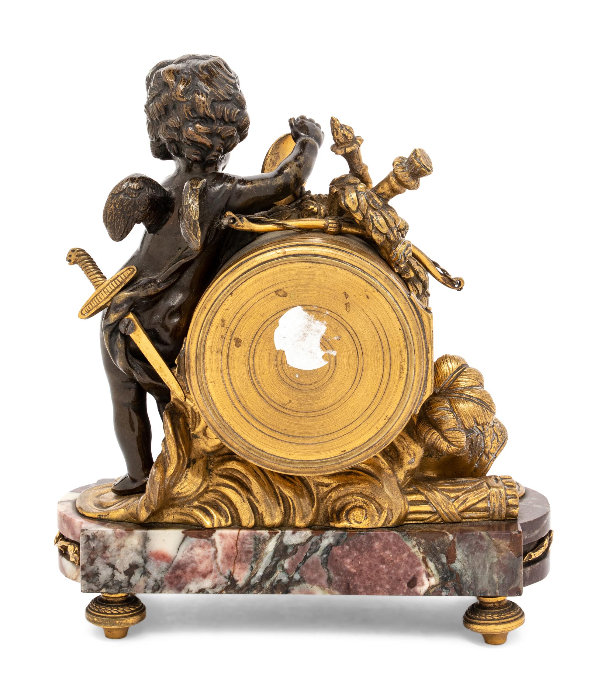 A Louis XVI Style Table Clock