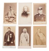 [EARLY PHOTOGRAPHY]. Extensive collection of international CDVs, many featuring royalty.