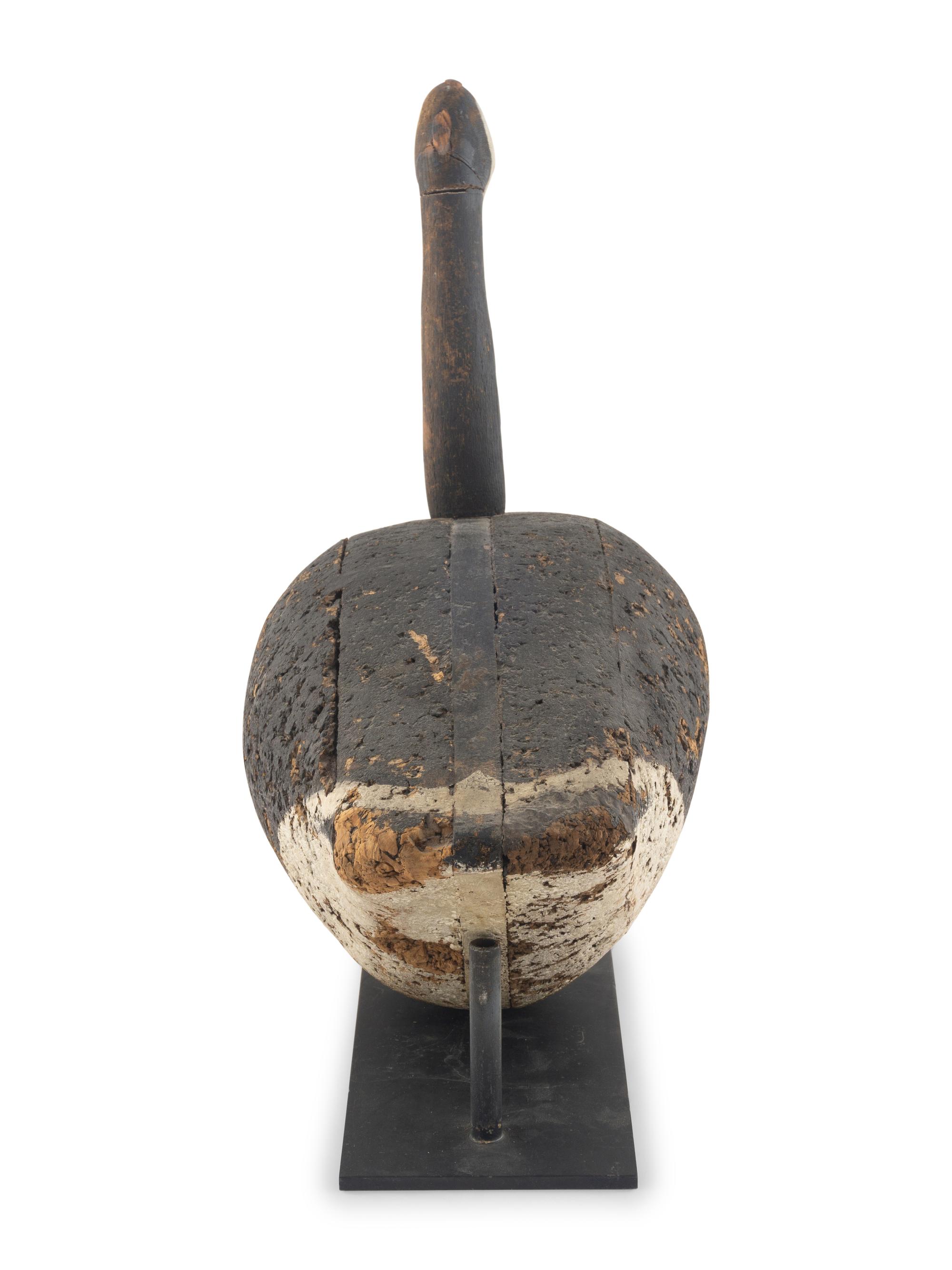 A Canada Goose Cork Decoy