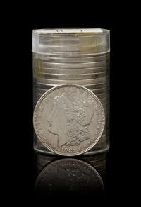 A Group of Twenty United States 1921 Morgan Silver Dollars