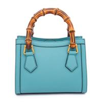 GUCCI, SMALL BLUE DIANA BAG