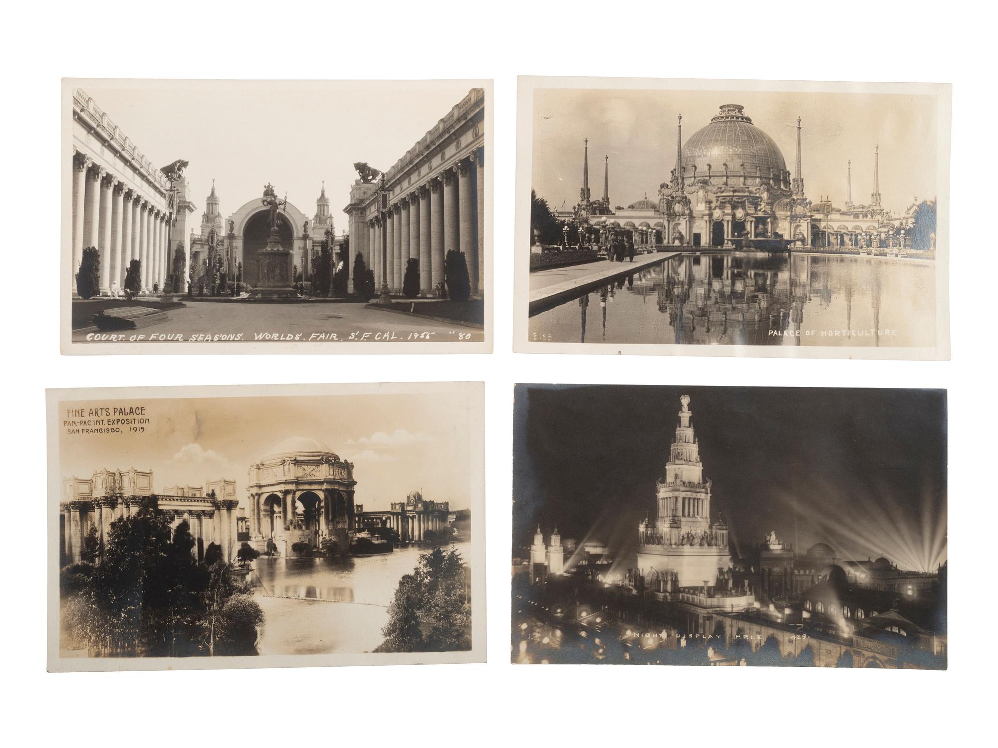 [CALIFORNIA]. Approx. 75 RPPCs and photographs of San Francisco and the Bay Area. Early 20th century