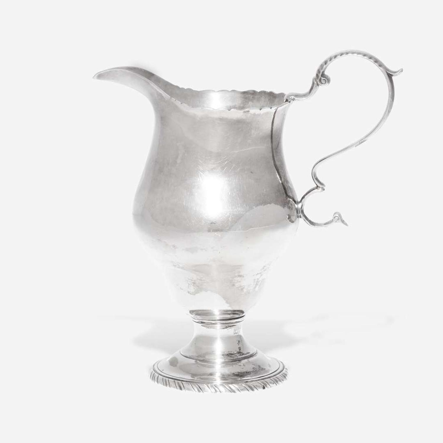 A silver cream pot John Leacock (1729-1802), Philadelphia, PA, circa 1780