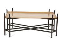A Regency Style Brass Tray Table by Yale Burge