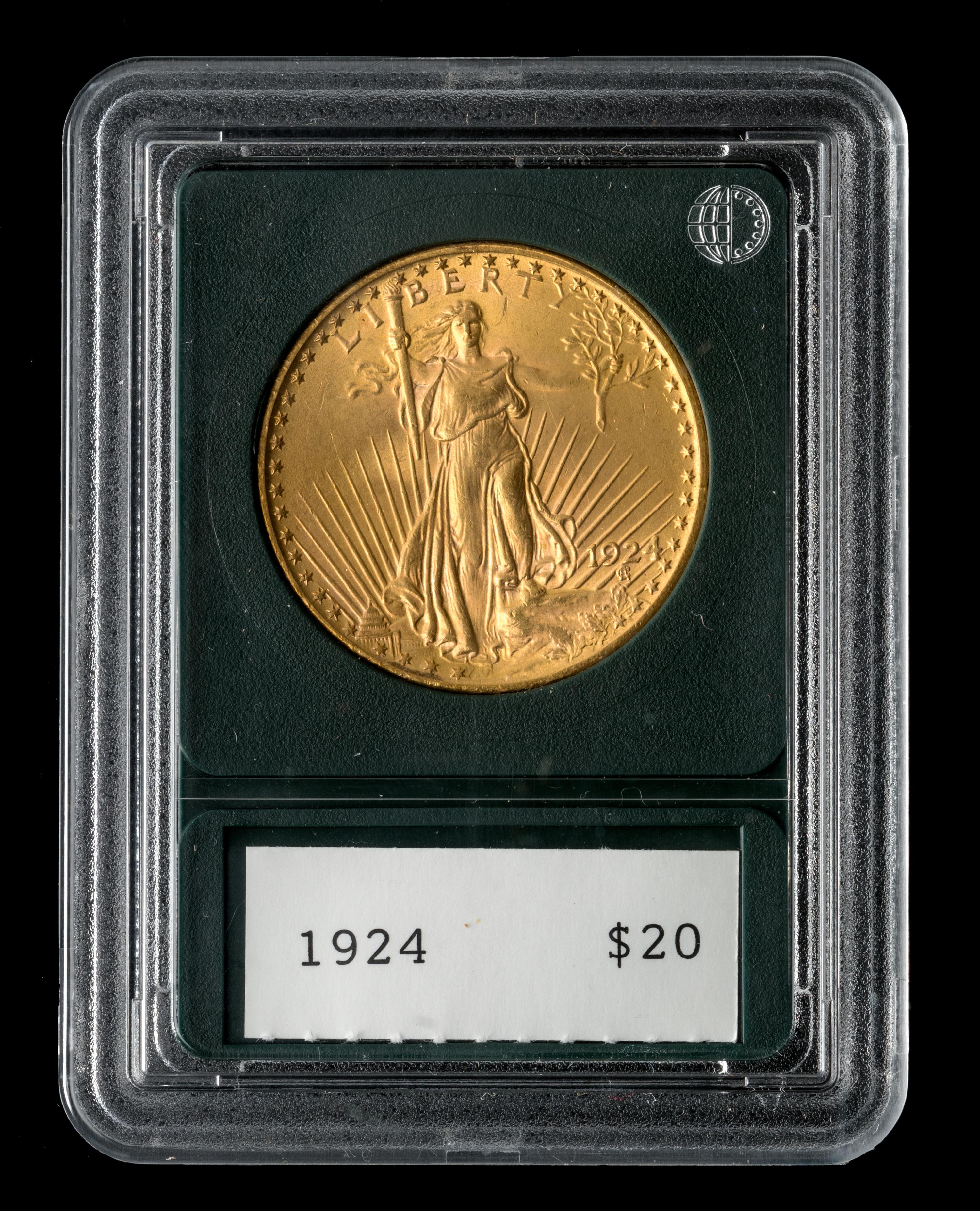 A United States 1924 St. Gaudens $20 Gold Coin
