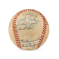 A 1957 Minneapolis Millers Team Signed Autograph Baseball