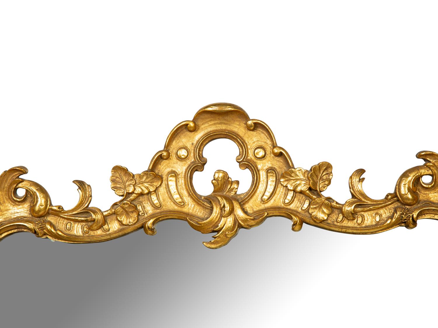 A George II Style Giltwood Mirror
