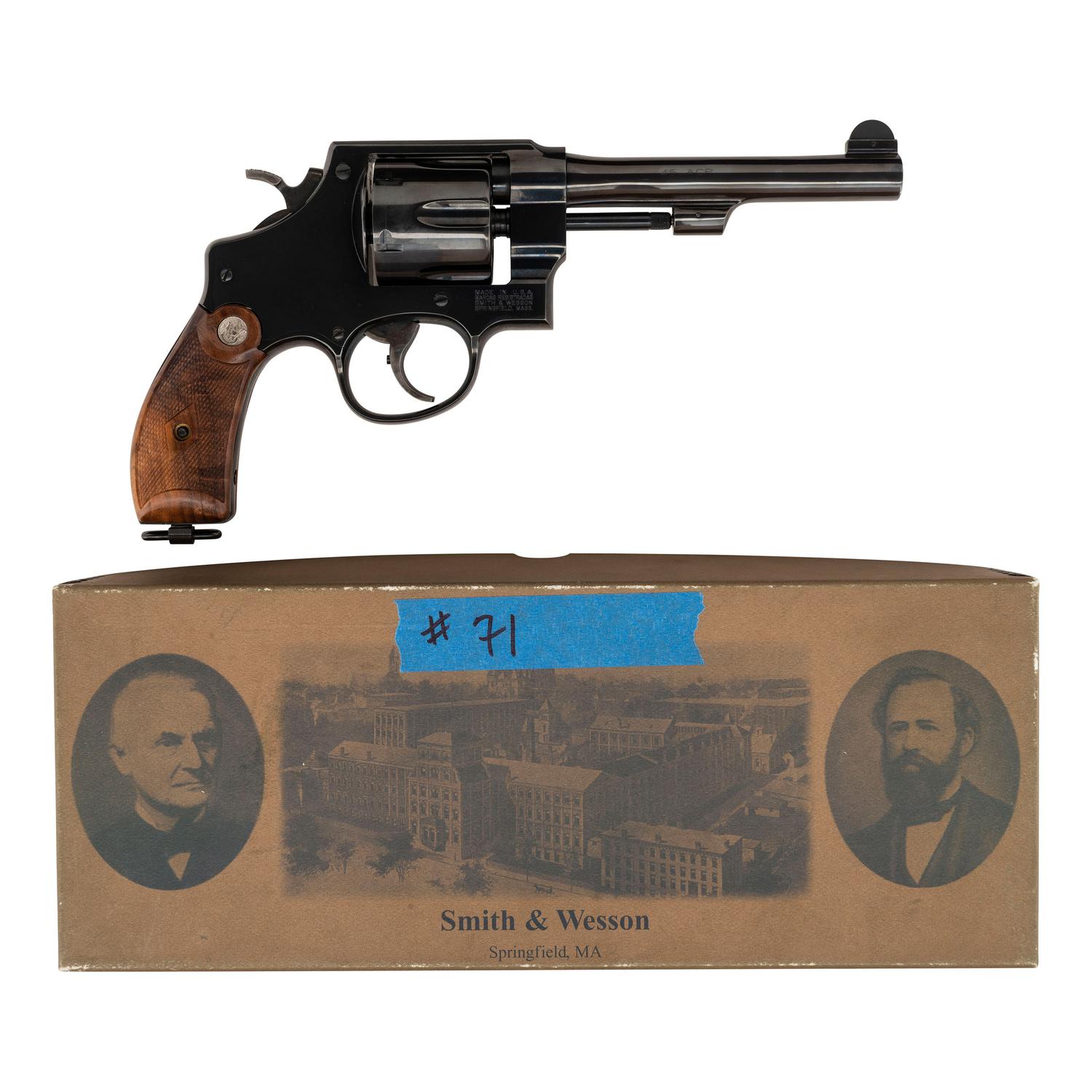 *Smith & Wesson Performance Center Heritage Series Model 25-12 .45 ACP Revolver in Box