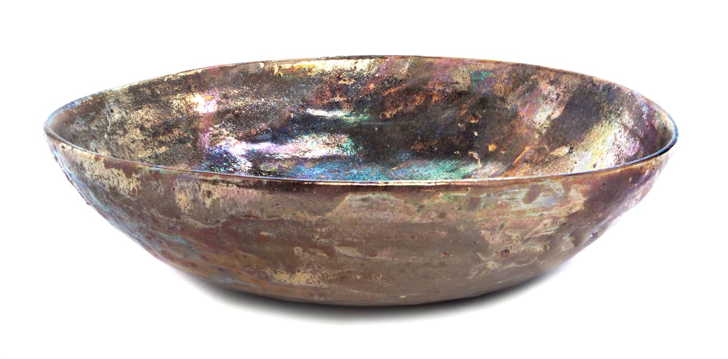 Beatrice Wood, (American, 1893-1988), Circular bowl
