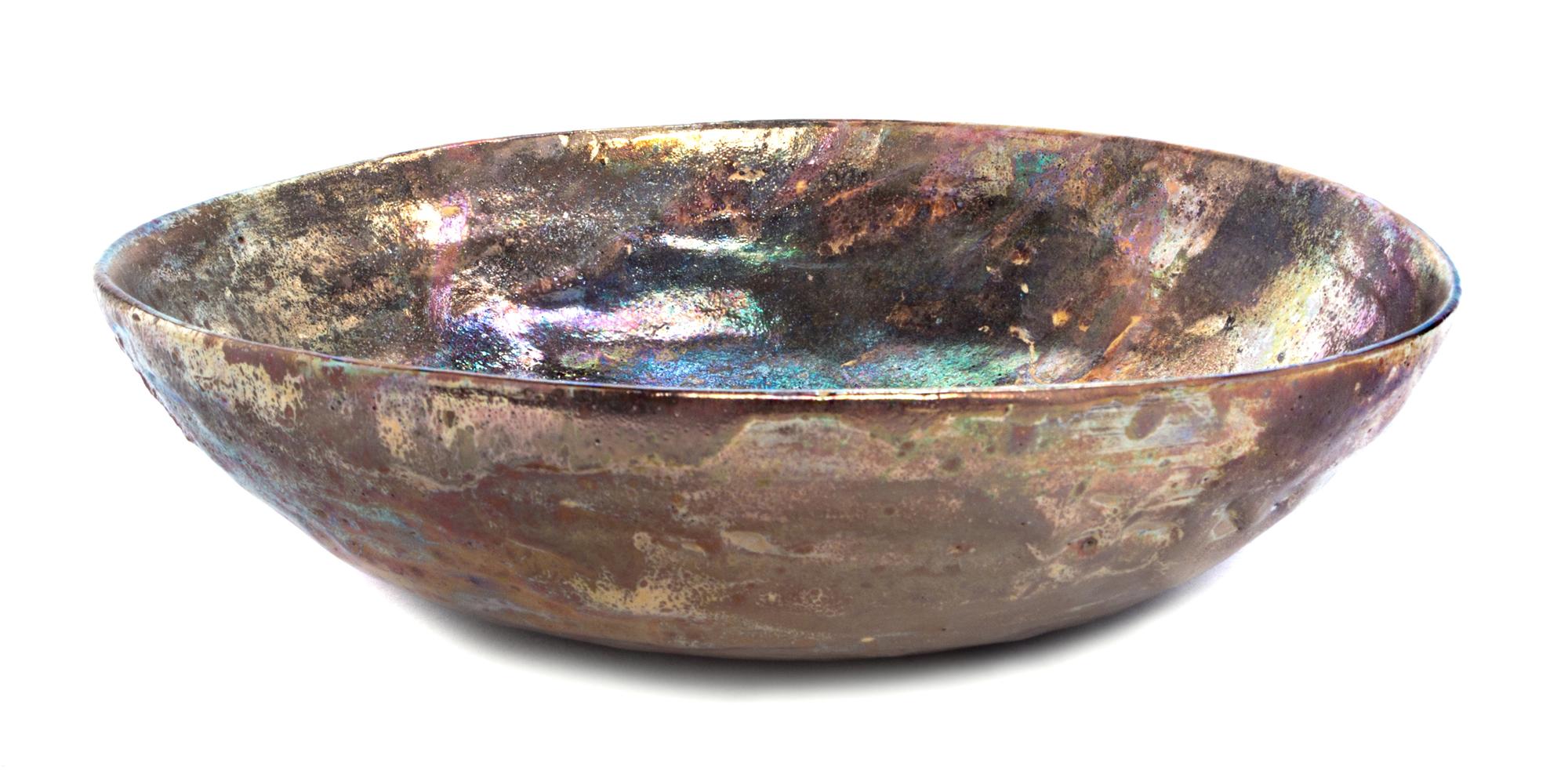 Beatrice Wood, (American, 1893-1988), Circular bowl