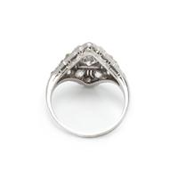 ART DECO, DIAMOND RING