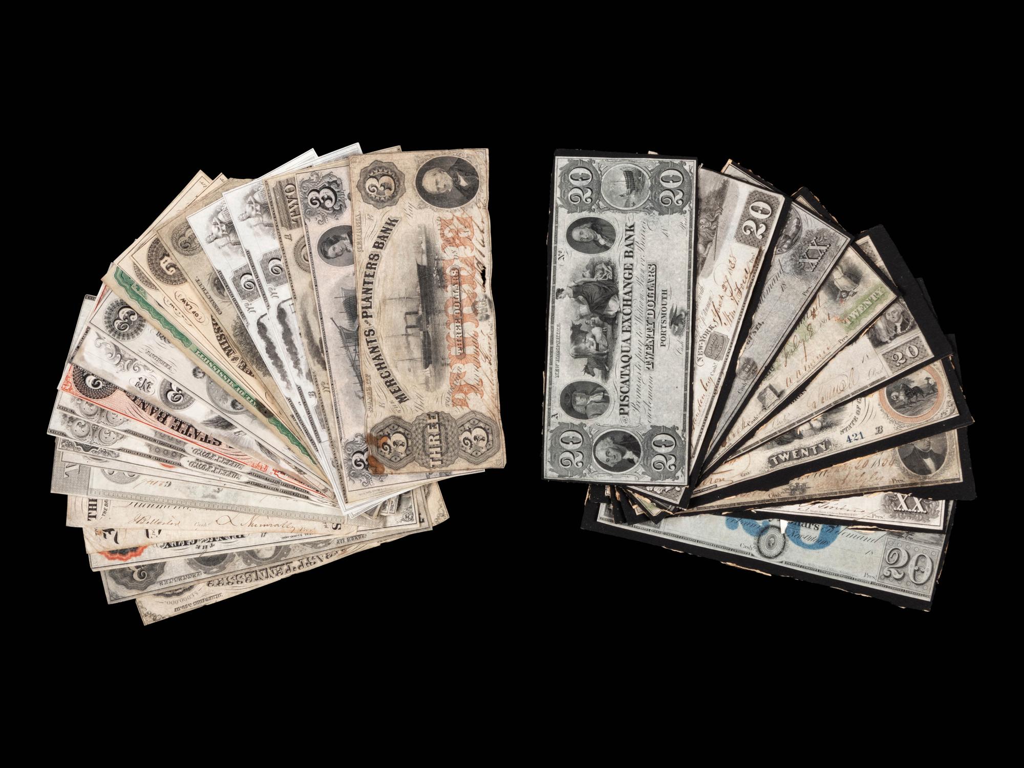 [OBSOLETE] A Collection of Thirty-Eight Bank Notes