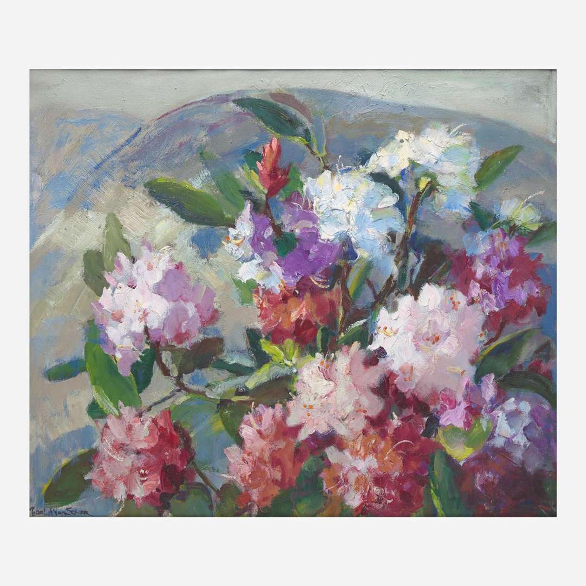 Pearl Aiman van Sciver (American, 1895-1966) Floral Still Life