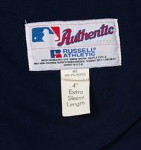 A Roberto Alomar Signed 2001 Cleveland Indians Jersey