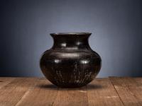 Ohkay Owingeh Blackware Pottery Jar