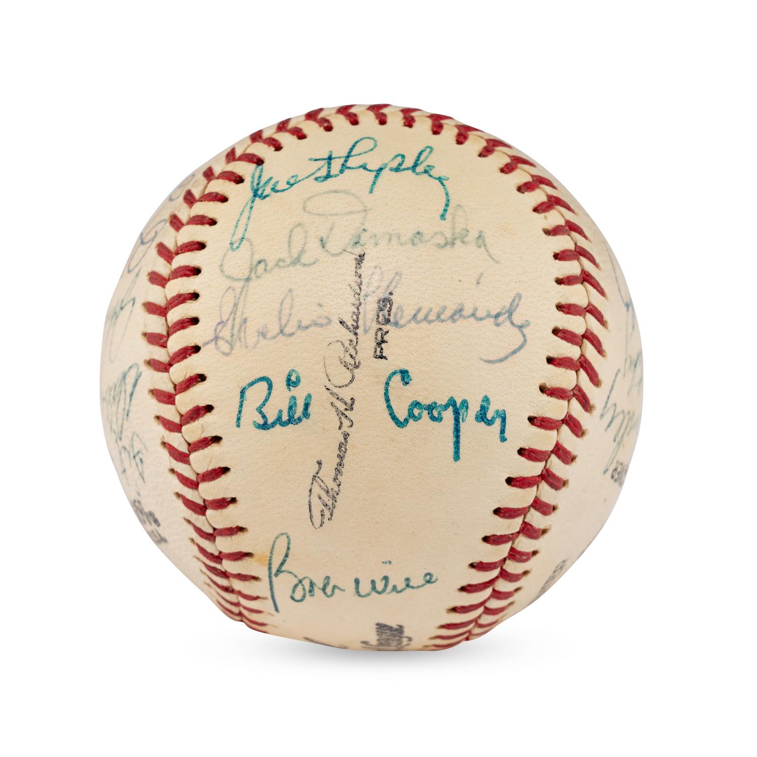A 1964 Jacksonville Suns Team Signed Autograph Baseball