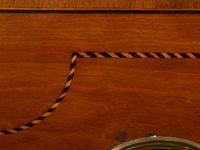 A Federal Inlaid and Figured Cherrywood Cabinet