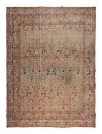 A Lavar Kirman Wool Rug