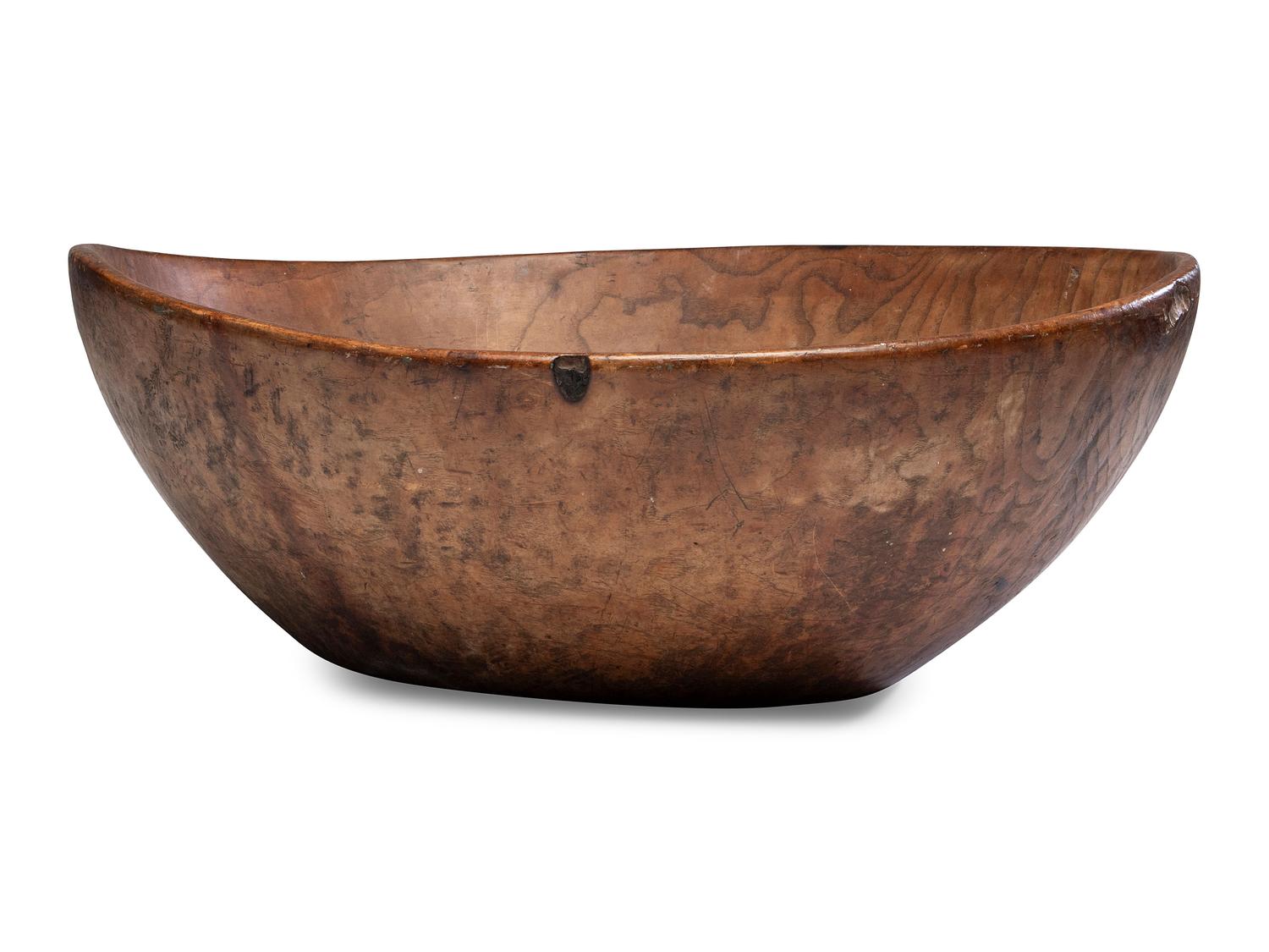 A Large Burl Maple Bowl