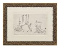 Still Life with Kettle and Candlesticks