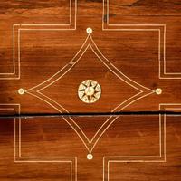 A Flemish Baroque bone-inlaid rosewood vargueno cabinet late 18th / early 19th century