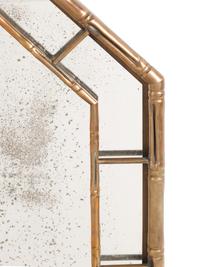 A Giltmetal Simulated Bamboo Mirror