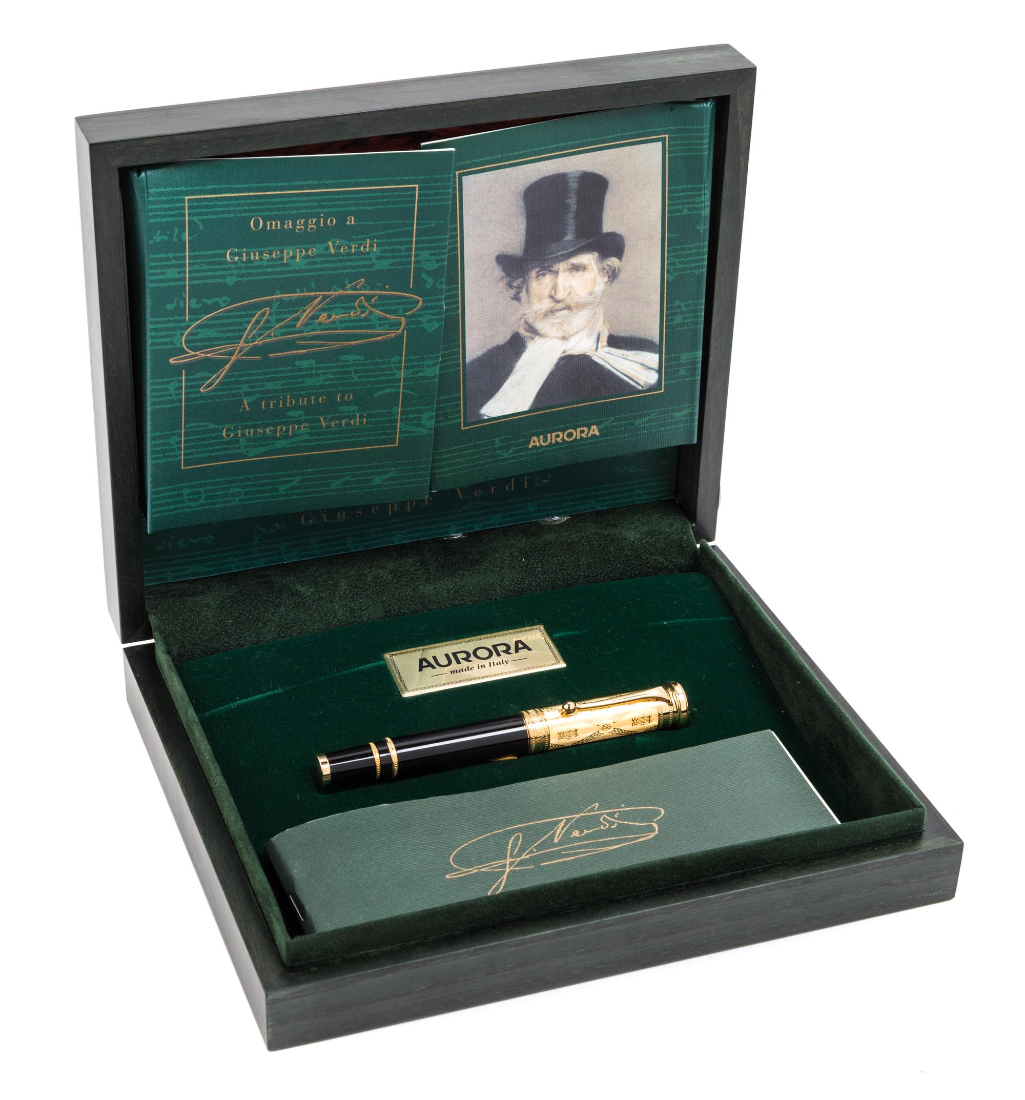An Aurora Giuseppe Verdi Limited Edition Fountain Pen