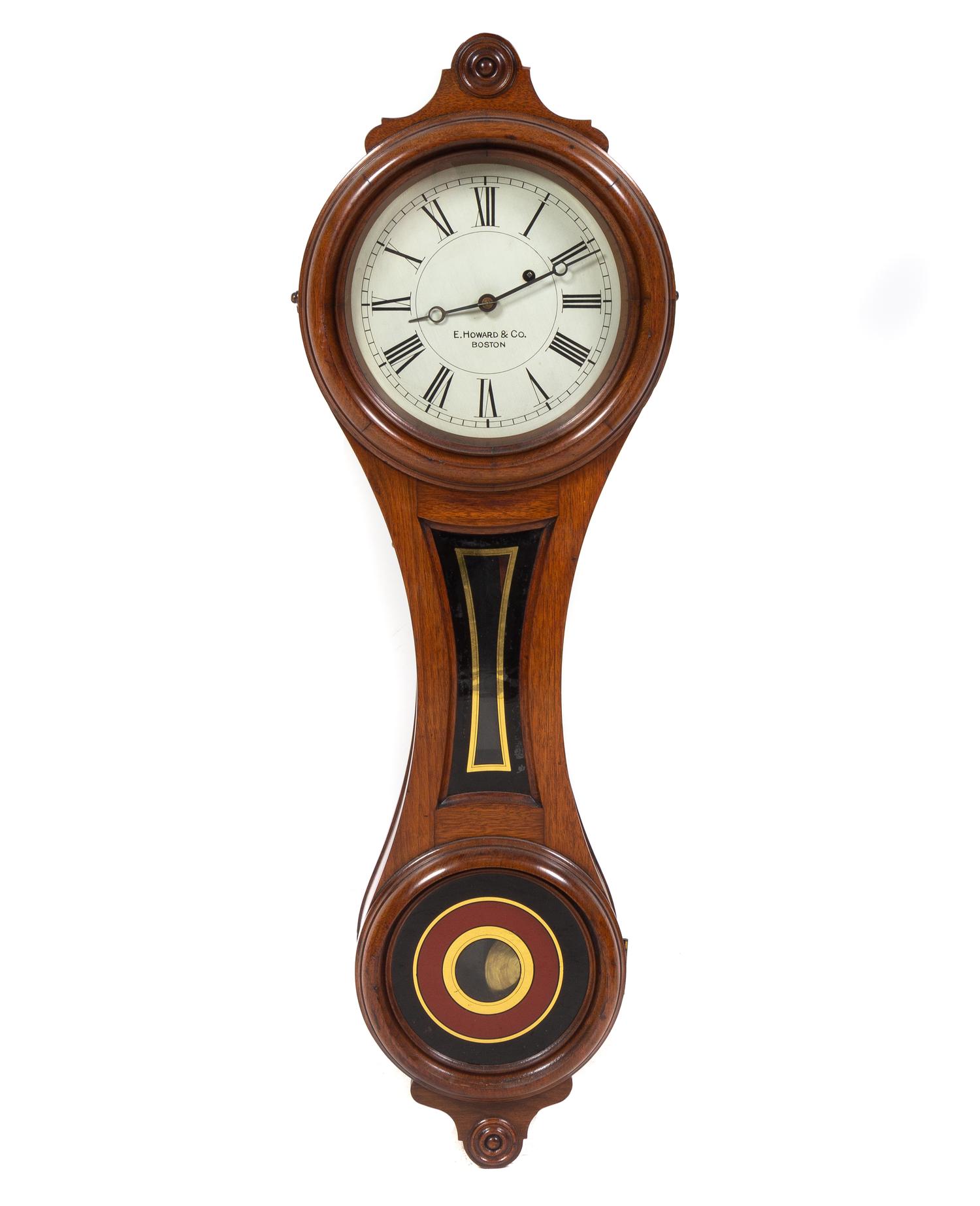 An American Figure-Eight Wall Clock