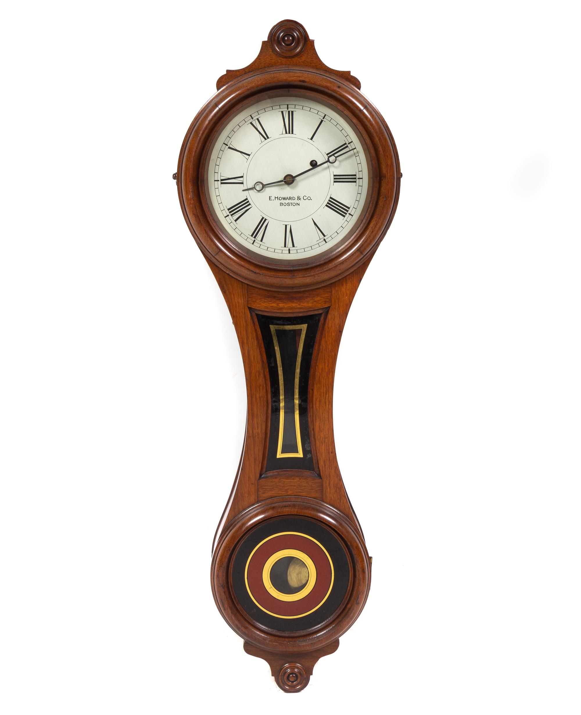 An American Figure-Eight Wall Clock