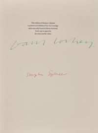 [Art] Hockney, David, and Stephen Spender, et al. Hockney's Alphabet