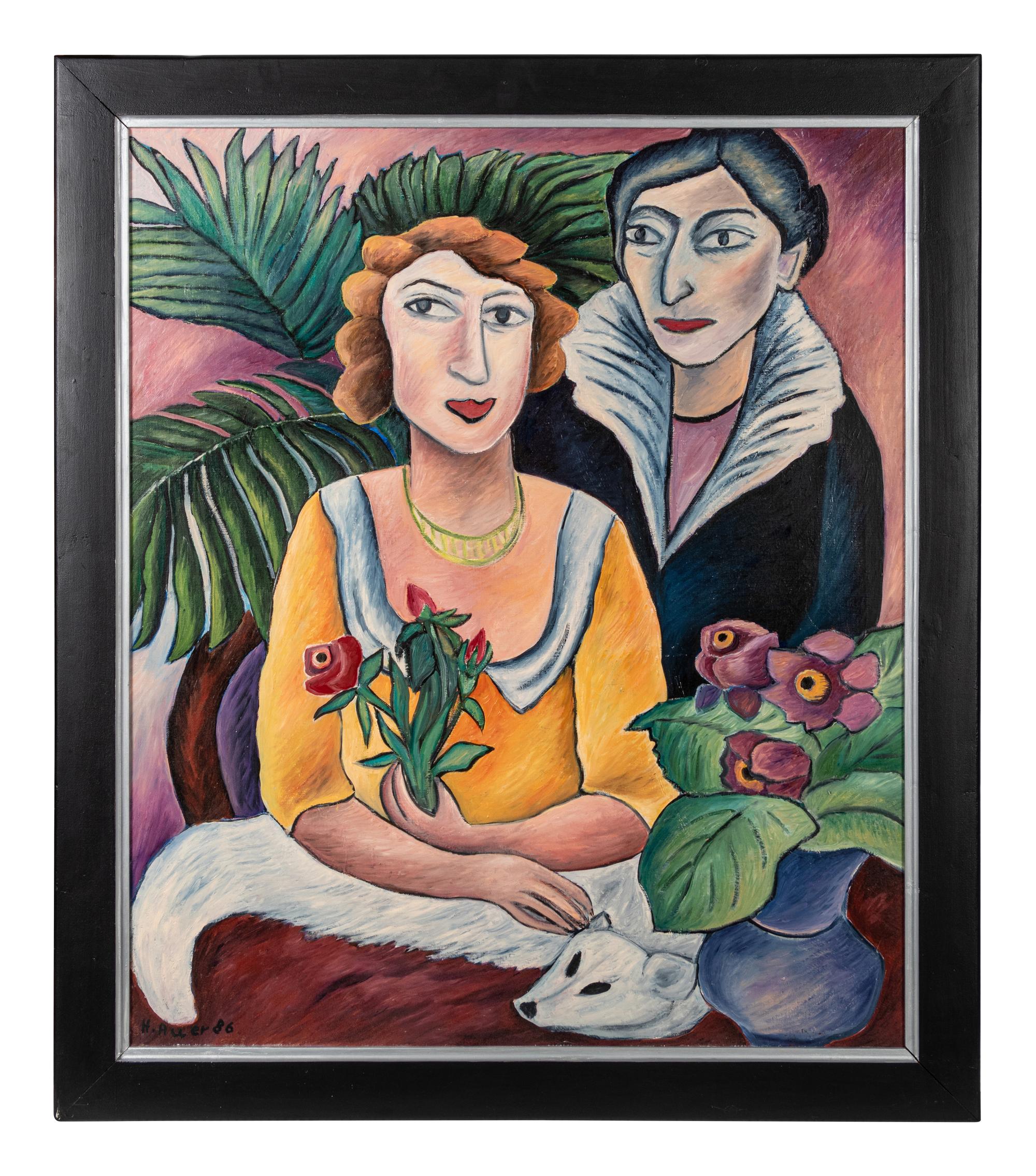 Two Woman and a Fox