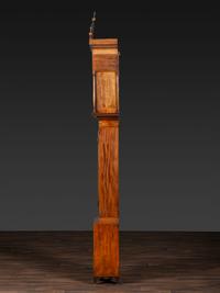 A Federal Inlaid Mahogany Tall Case Clock