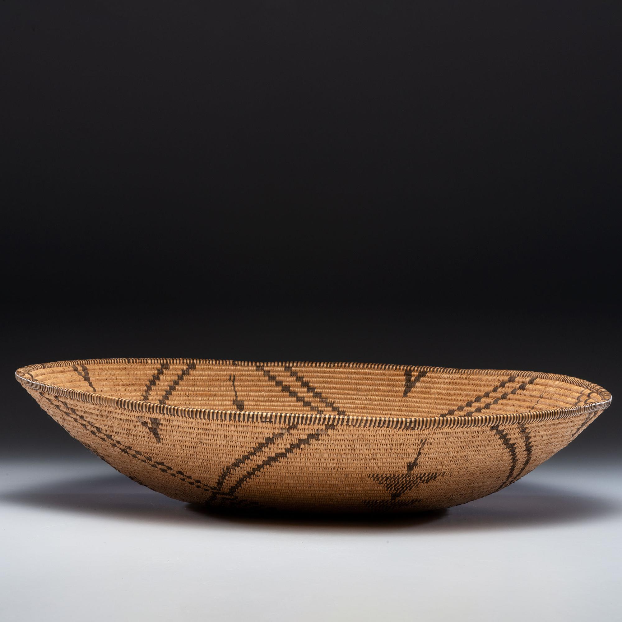Apache Basket, with German Silver Button