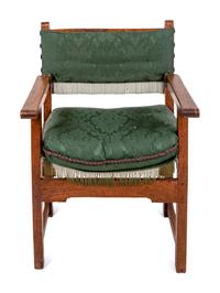 A Franco-Flemish Walnut Armchair