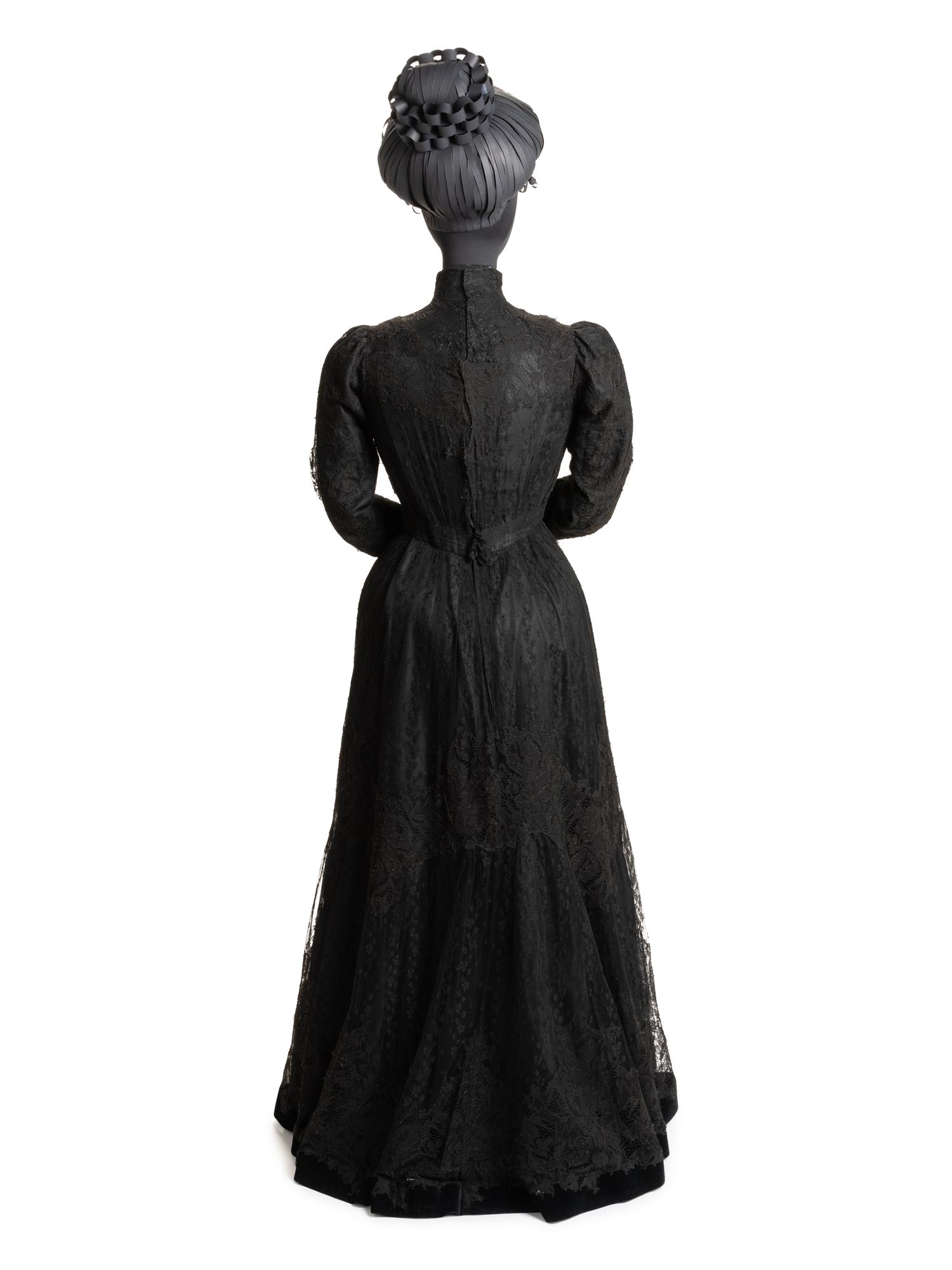 Wilhelmine Eckhardt Edwardian Lace Dress, c.1905