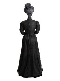 Wilhelmine Eckhardt Edwardian Lace Dress, c.1905