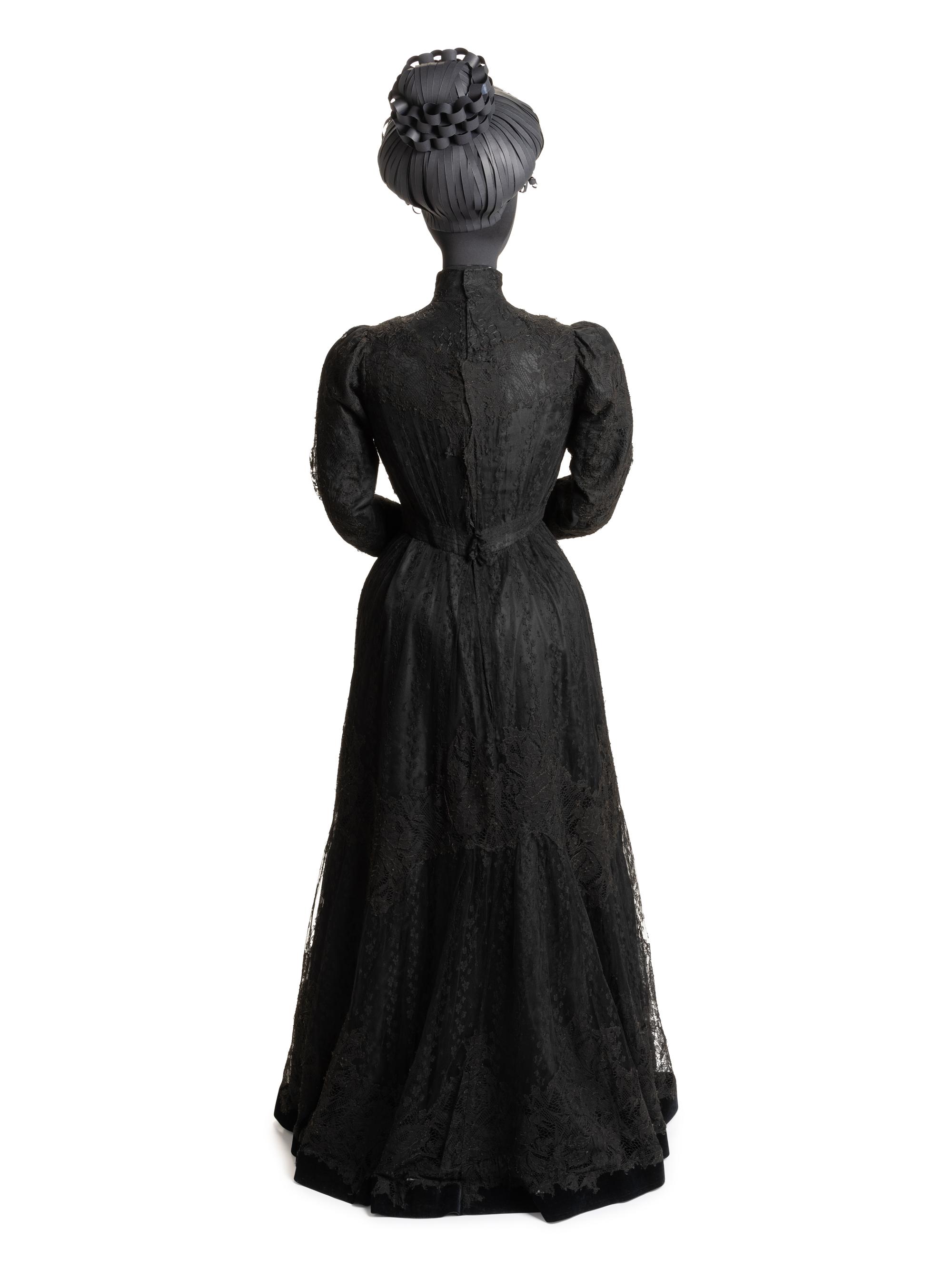 Wilhelmine Eckhardt Edwardian Lace Dress, c.1905