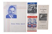 [POLITICS]. A large group of political ephemera from the 1920s-1940s.