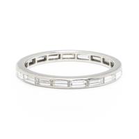 PLATINUM AND DIAMOND ETERNITY BAND