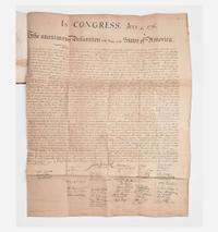 [Declaration of Independence] In Congress, July 4, 1776. The unanimous Declaration of the thirteen united States of America…