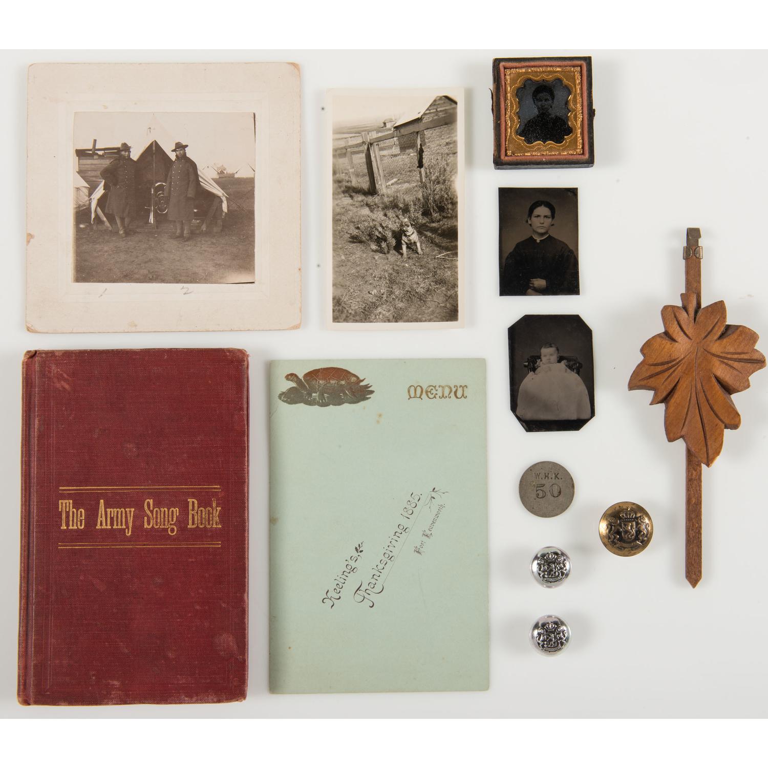 Civil War and Indian War Officer William H. Keeling, 13th US Infantry, Archive Featuring Photographs, Field Binoculars, and More