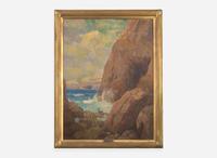 Carl Oscar Borg (American, 1897-1947) - Seal Rocks, San Francisco